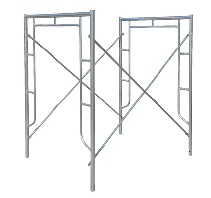 Customized Frame System Scaffolding with High Load Capacity  Construction Site