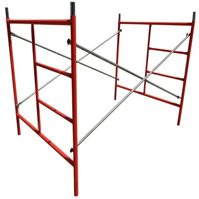 High Load Capacity Frame System Scaffolding Q235 Material
