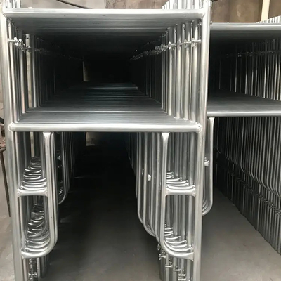Customized Frame System Scaffolding with High Load Capacity  Construction Site