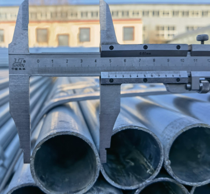 6.4kg/m Galvanised Metal Scaffold Tube with 420N/mm2 3.2 thickness steel pipe