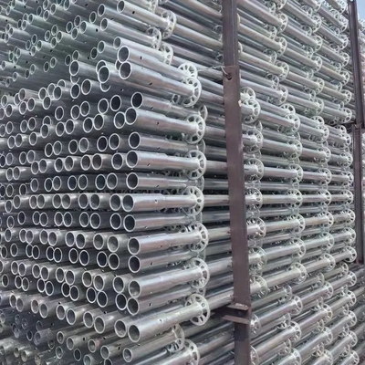 Max Height≤30m Ringlock System Scaffolding with Safety Factor≥4