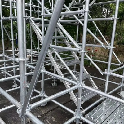 Efficient Ringlock System Scaffolding 2 Years Vertical Adjustment ≤±3° ≤30kg/m2
