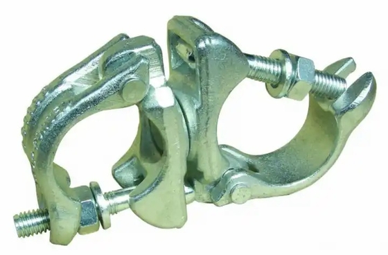 Silver Scaffolding Coupler with ISO9001 Certificate MOQ 1000pcs