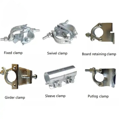 Silver Scaffolding Coupler with ISO9001 Certificate MOQ 1000pcs