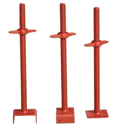 Building Construction Silver Base Jack Scaffolding for Adjustable Base
