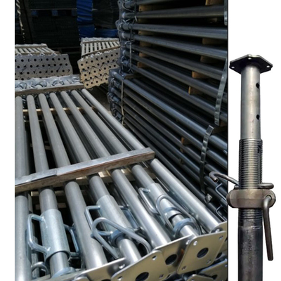 Construction Building Material Mideast Steel Prop Galvanized Painted Acro Jack Formwork Shoring Heavy Duty Steel Prop
