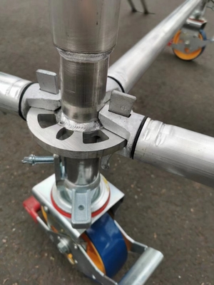Various Sizes Available Lightweight Aluminum Ringlock Scaffolding For Customization