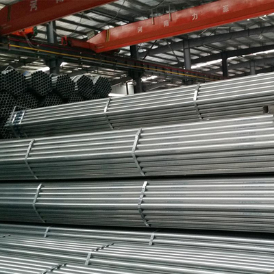 China Factory Hot Dip Galvanized Steel Pipe / GI Pipes Round Galvanised Pipe Scaffolding Tube For Construction