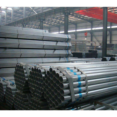 China Factory Hot Dip Galvanized Steel Pipe / GI Pipes Round Galvanised Pipe Scaffolding Tube For Construction