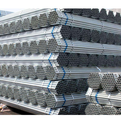 China Factory Hot Dip Galvanized Steel Pipe / GI Pipes Round Galvanised Pipe Scaffolding Tube For Construction