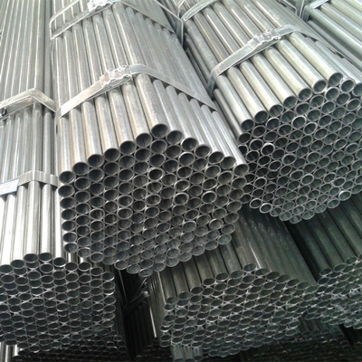 Hot Dipped Galvanized Round Steel Pipe Pre GI Steel Pipe Welded Galvanised Coating Metal Tube For Scaffolding Structural