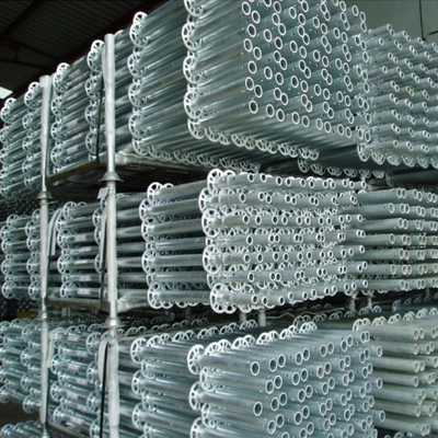 Hot Dip Galvanized Ringlock System Scaffolding Origin Q235 Steel For Construction