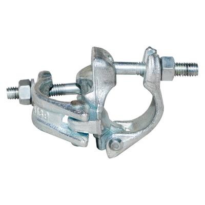 EN74-1 Standard Galvanized Scaffolding Coupler High Strength Silver Construction Clamp