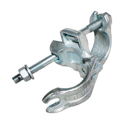 Heavy Duty Construction Steel Scaffolding Coupler High Strength EN74-1 Silver