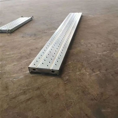 Galvanized Steel Scaffolding Planks with Hooks, Guangzhou Manufacturer Galvanized Metal Construction