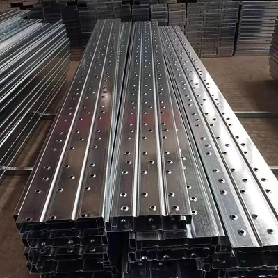 Pre Galvanized Steel Scaffolding Plank Hooked Walk Board Metal Scaffolding Catwalk Plank