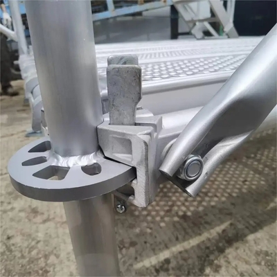 Hot Dip Galvanized Ringlock System Scaffolding For Industrial Architecture Design