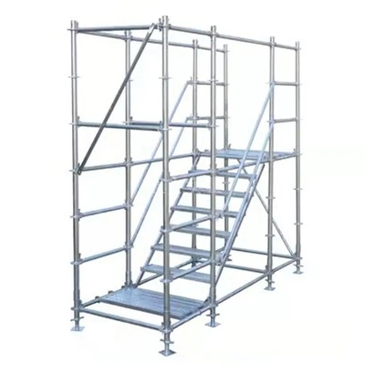 High Load Capacity Q235 Steel Frame System Scaffolding For Quick Assembly