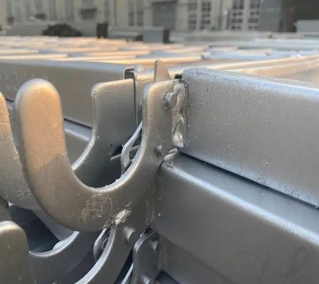 Steel steel scaffolding plank Custom Length Hot Dip Galvanized Surface for Construction Sites