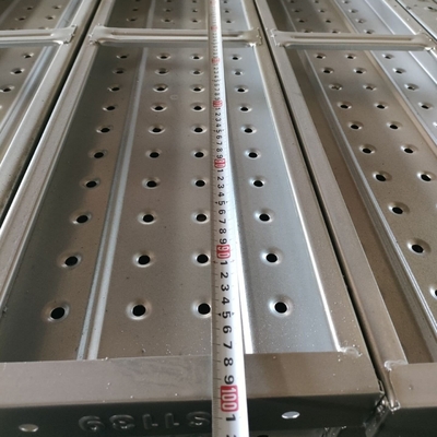 Steel steel scaffolding plank Custom Length Hot Dip Galvanized Surface for Construction Sites
