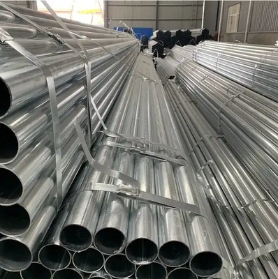 Strength Galvanised Steel Scaffold Tube 48.3mm OD 3.2mm EN39 Standard