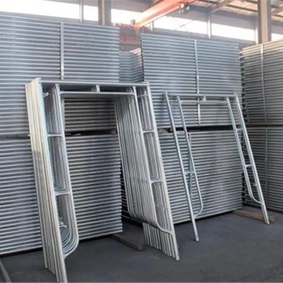 Heavy Duty Q235 Steel Frame Scaffolding System Kit Load Capacity Customizable Color