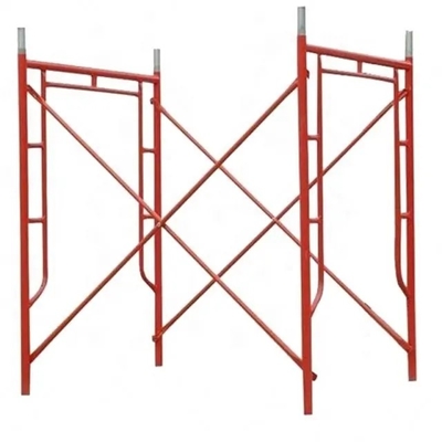 Steel Q235 High Load Capacity Frame System Scaffolding With Quick Time