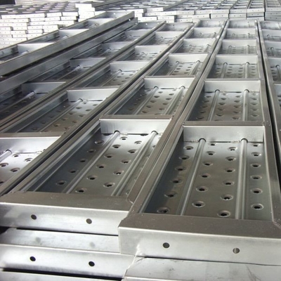 Perforated Steel Plank Customized Galvanized Scaffolding Board Bs1139 Approval