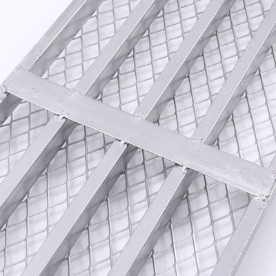 Scaffolding System Walk Platform Q195 Steel Plank Metal Board For Building