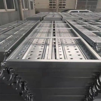 Construction Galvanized Scaffolding Boards Walking Platform Q195 Metal Deck Steel Plank