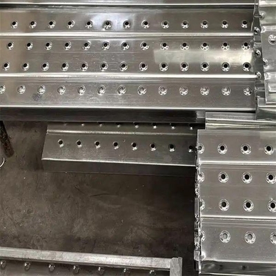 Construction Galvanized Scaffolding Boards Walking Platform Q195 Metal Deck Steel Plank