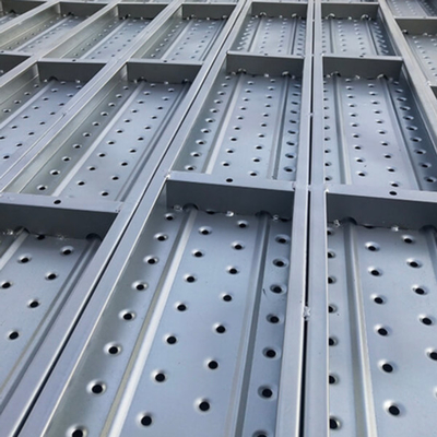 Easy Scaffolding BS1139 Europe American Galvanized Walk Board Metal Steel Deck Planks