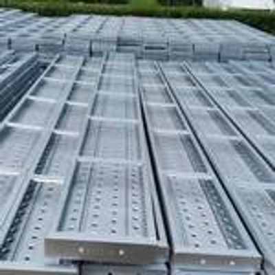 225mm Galvanized Building Platform Scaffolding Equipments Steel Metal Plank Factory In China