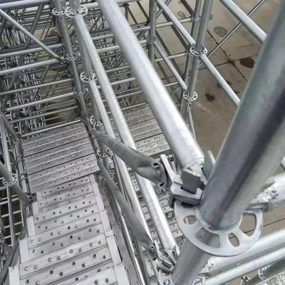 Scaffold Stage Boards Secure Steel Planks With Hooks Scaffolding Deck Platform