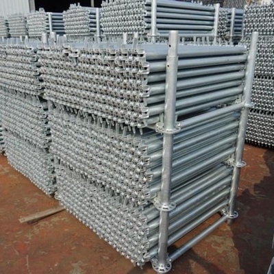 Bs1139 En39 Bs En10219 Galvanized Ringlock Scaffold Pipe Tube Oem Odm Pre Scaffolding For Construction