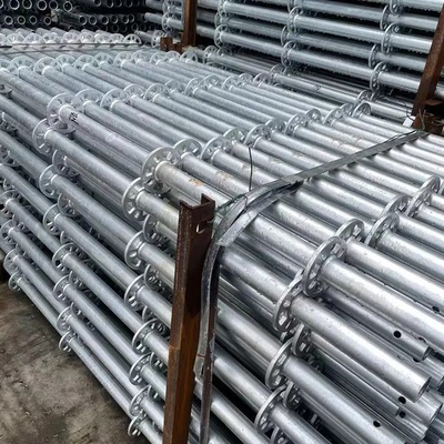 Bs1139 En39 Bs En10219 Galvanized Ringlock Scaffold Pipe Tube Oem Odm Pre Scaffolding For Construction