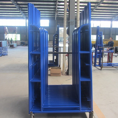 Hot Dip Galvanized 1219x1524mm Walk Through Frame System