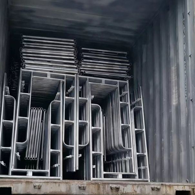 Hot Dip Galvanized 1219x1524mm Walk Through Frame System