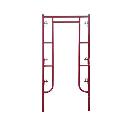 Narrow Frame Canada Lock Galvanized Steel Walk Through Scaffolding