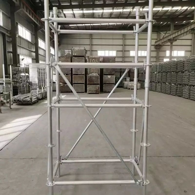 OEM ODM Metal Ring Components Q235 Steel Ringlock Scaffolding System