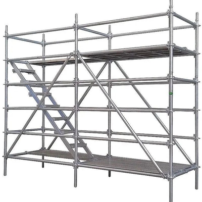 OEM ODM Metal Ring Components Q235 Steel Ringlock Scaffolding System