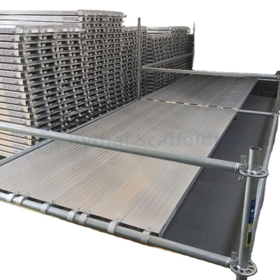 Durable OEM Full Aluminum Quality Scaffolding Planks With Hook