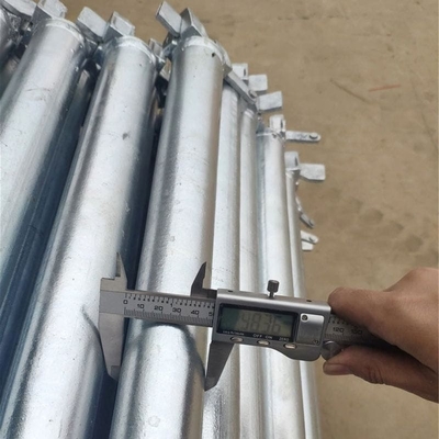Hot Dip Galvanized High Stability Steel Ringlock Ledger for Quick All Round Scaffolding