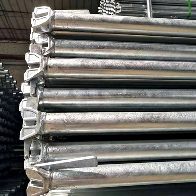 Quick Lock Scaffolding System Layher Steel Ringlock Ledger For Construction Building