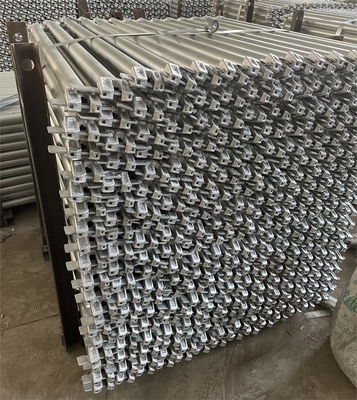 Quick Lock Scaffolding System Layher Steel Ringlock Ledger For Construction Building