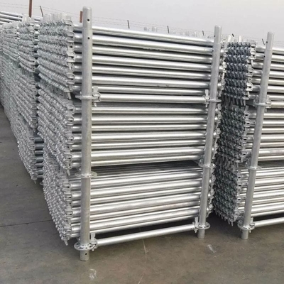 Safe & Reliable Scaffolding Components Hot Dip Galvanized Ringlock Horizontal Ledger