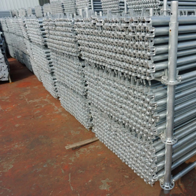 High Load Capacity Ringlock Horizontal Ledger for Prefabricated Scaffolding