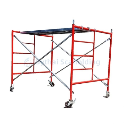 Wholesale Q195 SNAP LOCK Strength Non-Slip Surface Powder Coated Scaffolding Mason Frame for Sale