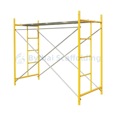 Scaffolding Supplier Q195 Canada Lock Easy Assemble Durability America Frame System