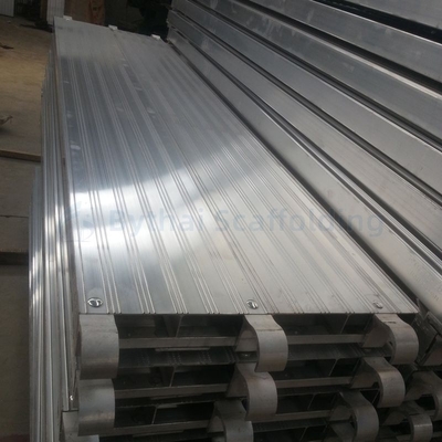 Construction 6061 Andamio Aluminum 240mm Scaffolding Board Metal Steel Plank